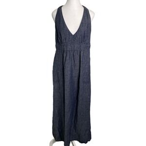 CAbi | Dresses | Cabi Bow Halter Black Maxi Dress Convertible Tie Straps  Womans Size Small | Poshmark
